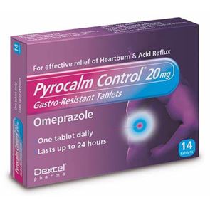 Pyrocalm Control 20mg Gastro-Resistant Tablets 14
