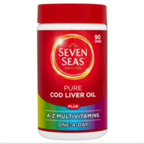Seven Seas One-a-Day Pure Cod Liver Multivitamin Capsules