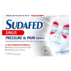 Sudafed Sinus Pressure and Pain Relief Capsules 16