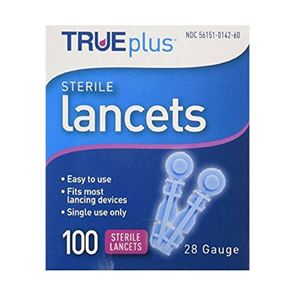 Trueplus Sterile Lancets 28G 100