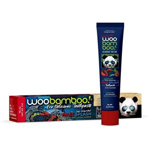 Woo Bamboo Eco - Delicious Fruit Splash Kid Friendly Toothpaste 75ml