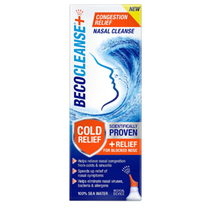 BecoCleanse+ Congestion Relief nasal spray