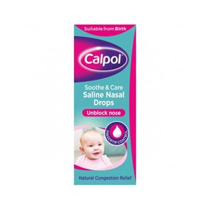 Calpol Saline Nasal Drops 10ml