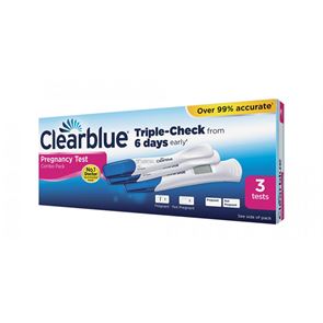 Clearblue Triple-Check Pregnancy Test Combo Pack (3)