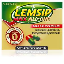 Lemsip Max All in One Cold & Flu Capsules 16