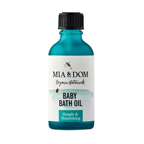 Mia & Dom Organic Bath Oil 50ml