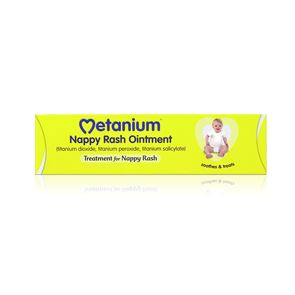 Metanium Nappy Rash (titanium dioxide, titanium peroxide, titanium salicylate) ointment 30g