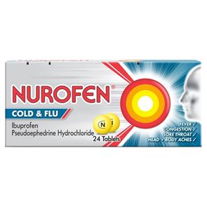 Nurofen Cold and Flu Tablets 24