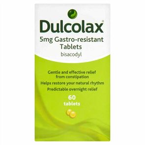 Dulcolax (bisacodyl) 5mg gastro-resistant tablets 60