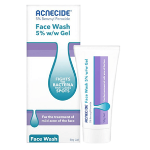 Acnecide Face Wash Gel w/w 5% 50g