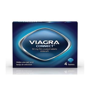Viagra Connect (Sildenafil) 50mg Tablets Prescription Free 4 Tablet Pack