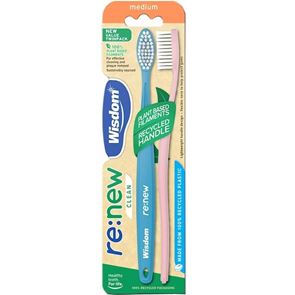Medium Re:New Toothbrush Twin Pack