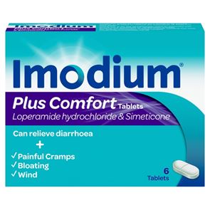 Imodium Plus Comfort Tablets 6